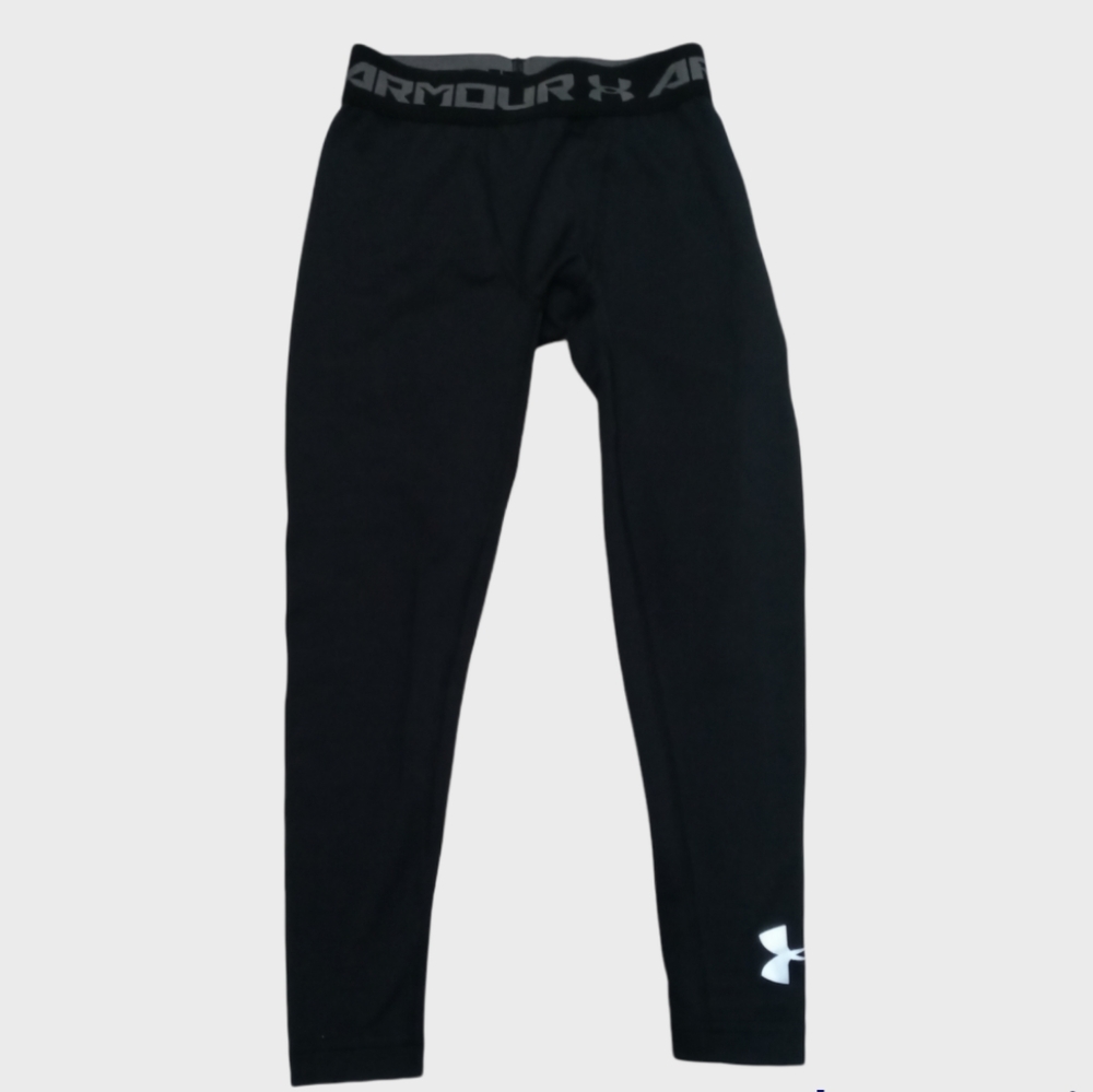 Under Armour Boys Coldgear Leggings Size XS